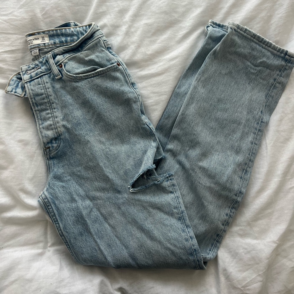 Abercrombie curve love jeans